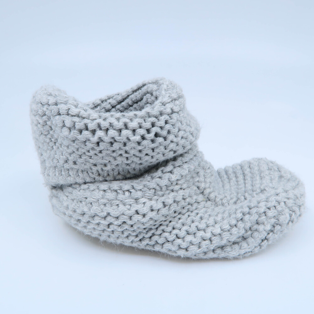 Gap Unisex Gray Booties size: 3 - 6 Months
